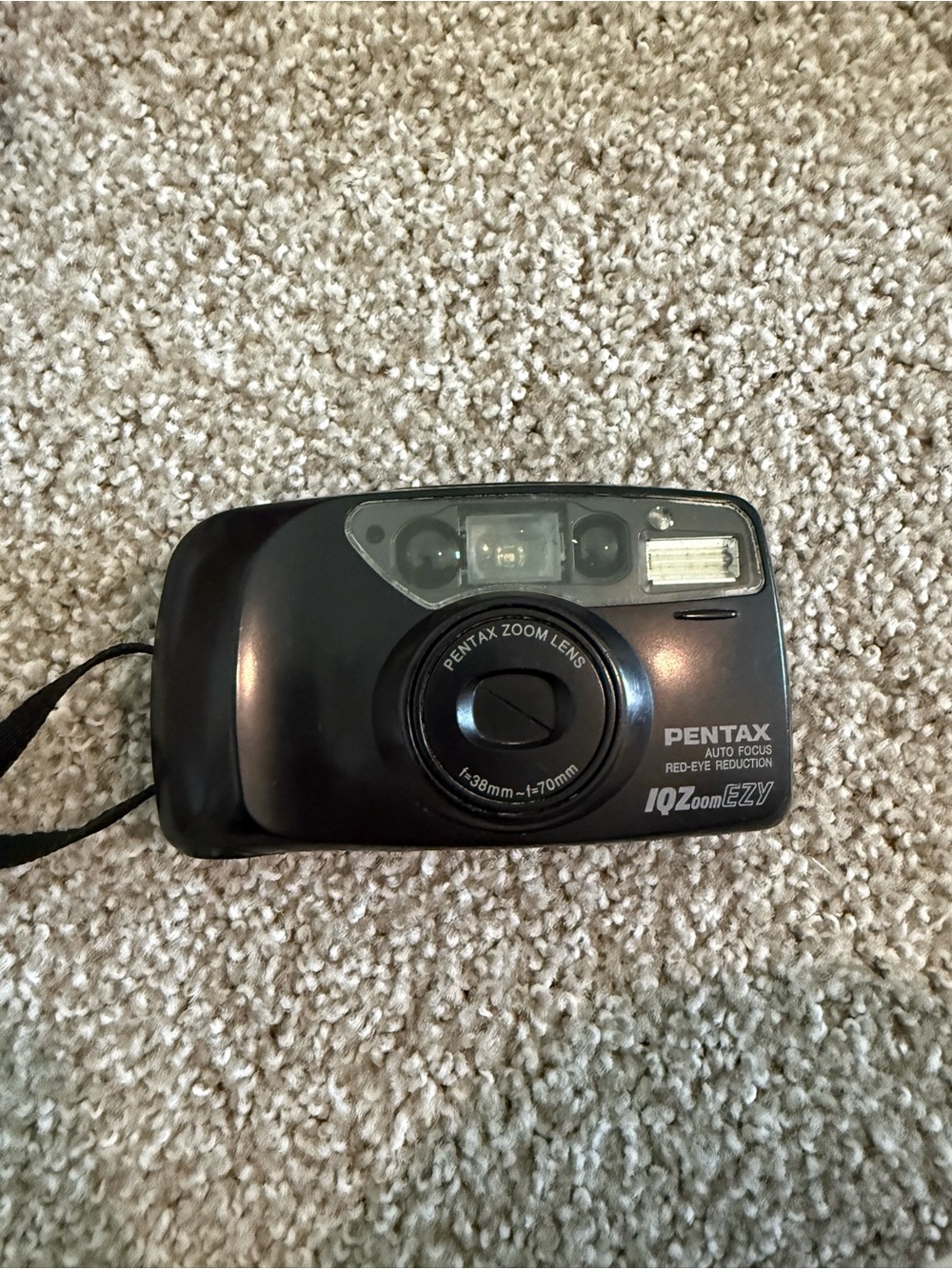 Pentax IQZoom EZY 35mm Compact Camera - Black